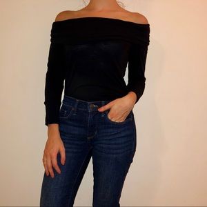 Calvin Klein Off the Shoulder Top